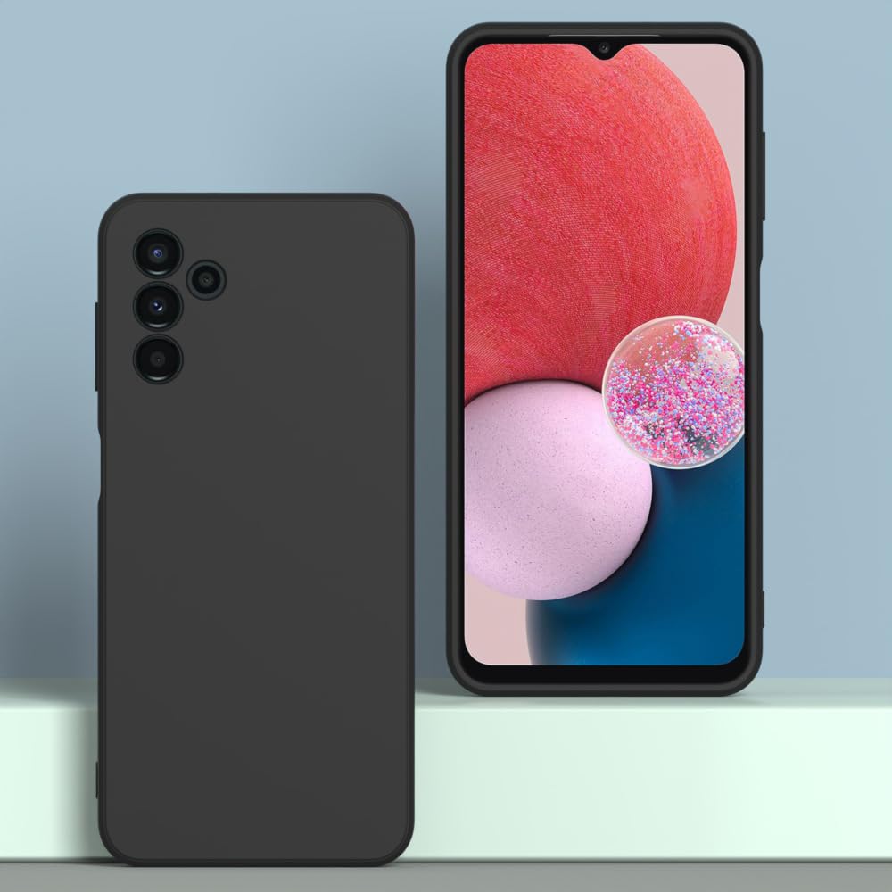 Wogroo For Samsung Galaxy A05S Case Black, Scratch Resistant With Soft Touch, Slim Thin Phone Cover For Samsung Galaxy A05S