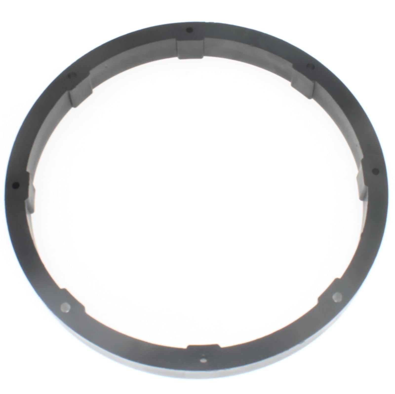 Fdxgyh 2 Pcs 6.5 Inch Auto Car Universal Fit Abs Solid Speaker Spacers Car Stereo Speaker Spacer Adaptor Ring Mounting Bracket (