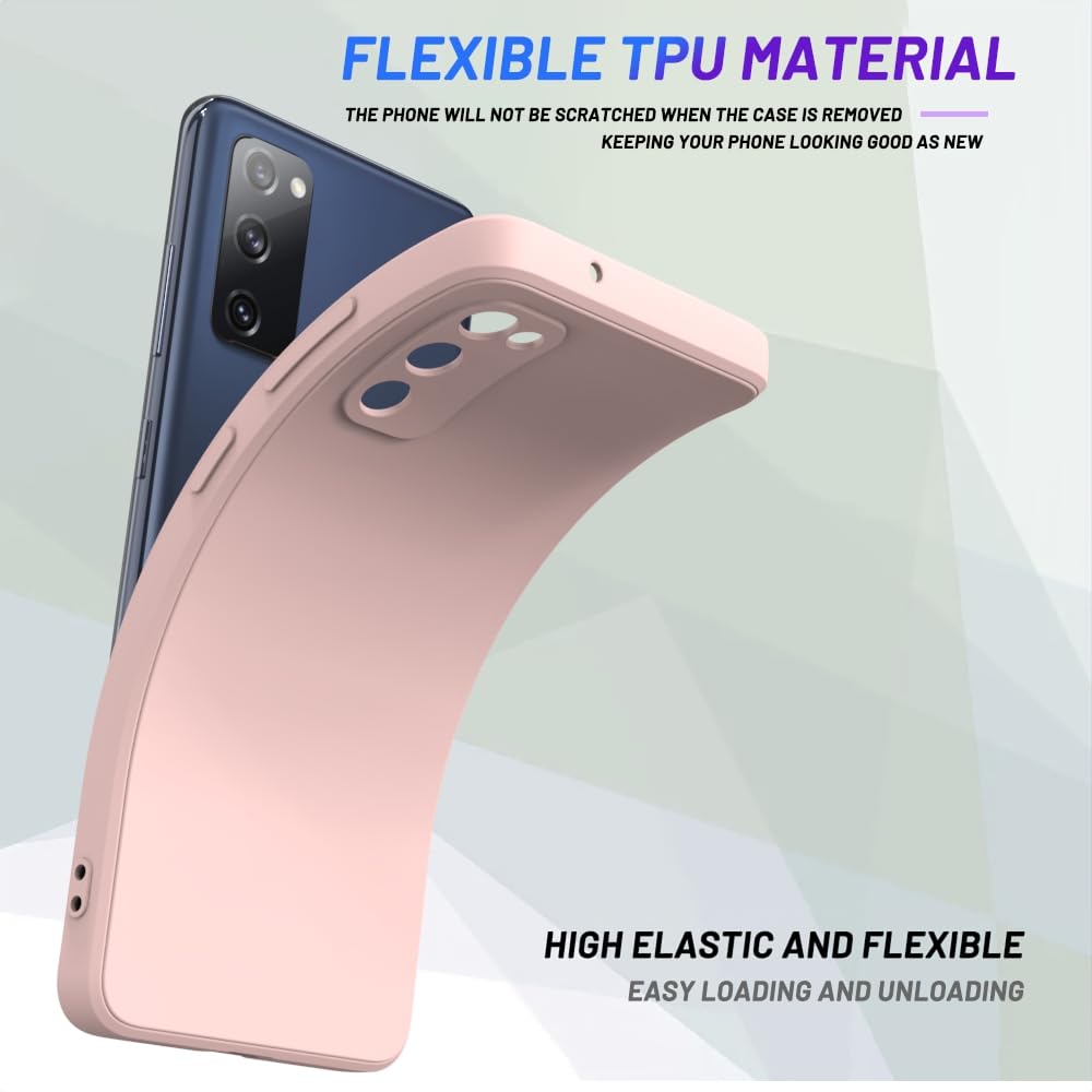 Wogroo For Samsung Galaxy S20 Fe Case Pink, Scratch Resistant With Soft Touch, Slim Thin Phone Cover For Samsung Galaxy S20 Fe