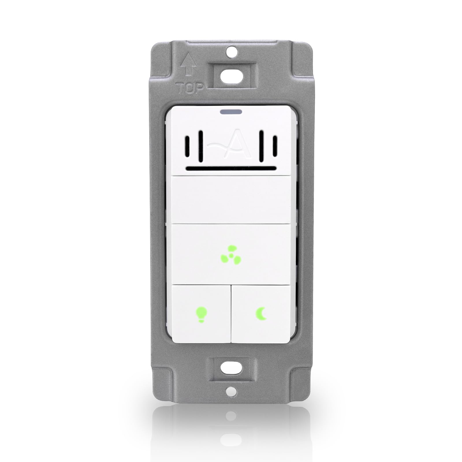 Akicon Humidity Sensor And Light Switch For Bathroom Exhaust Fan, Ventilation Fan, Led Light, Night Light, Air Moisture Control,