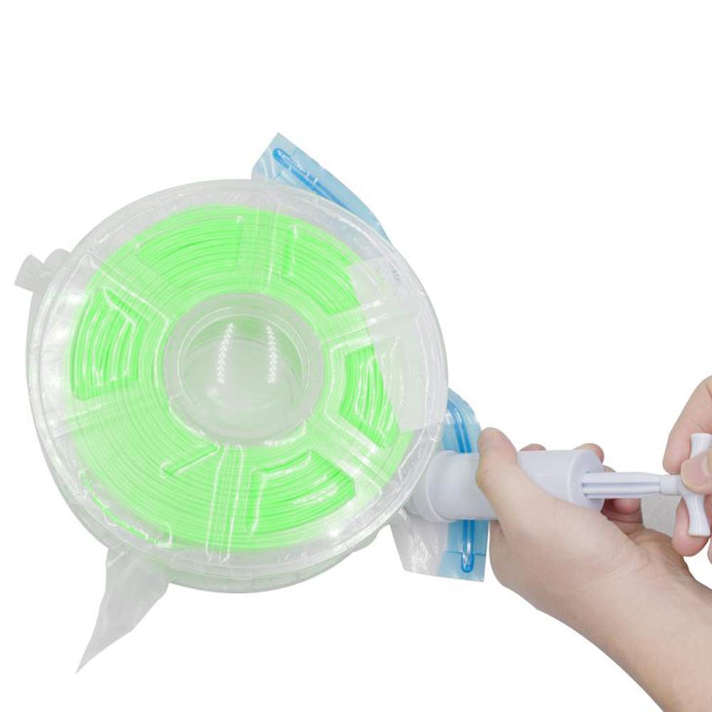 Befenybay 5Pcs 3D Printer Filament Vacuum Compression Storage Bags With Manual Air Pump For Pla/Abs/Nylon/Wood/Tpu/Other 3D Prin