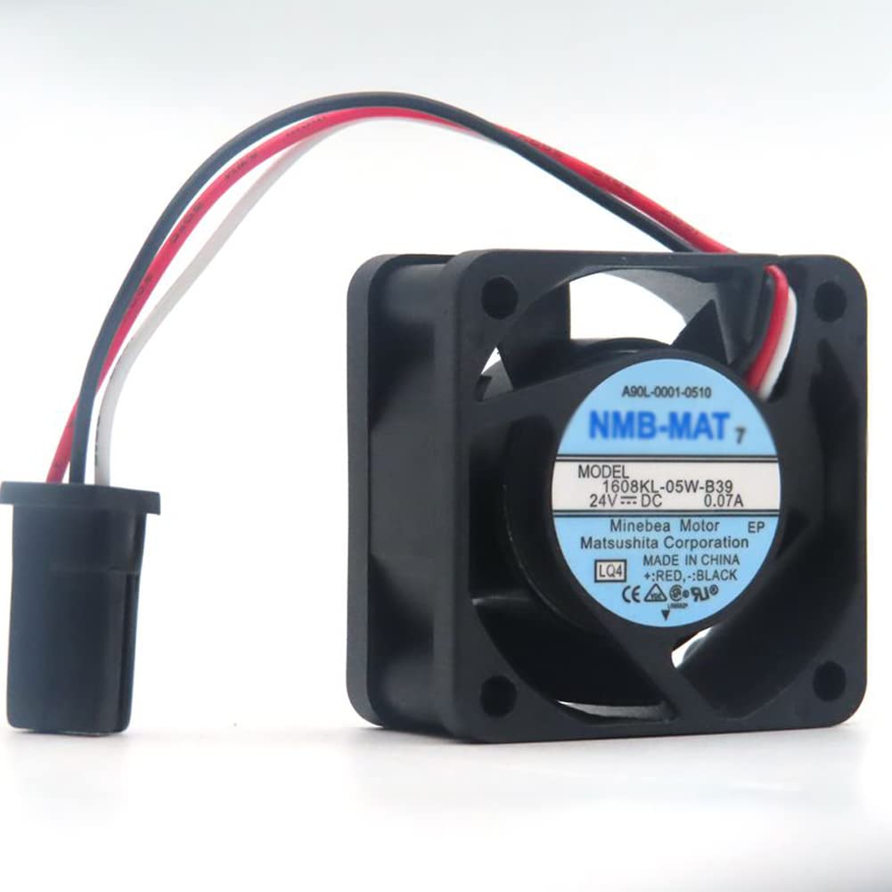 A90L 0001 0510 1608Kl 05W B39 24V 0.07/0.08A 40Mm 4020 Fanuc Cooling Fan (0.07A Black Plug)