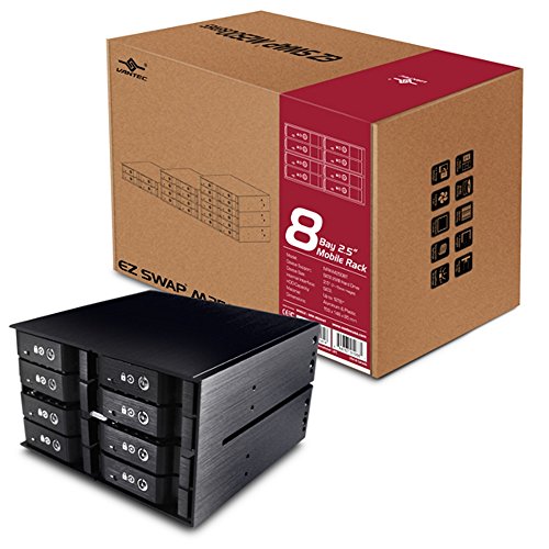 Vantec Mrk M2508T         8X2.5 Sas/Sata Ssd/Hdd 2 Bay Aluminum Backplane (Mrk M2508T)