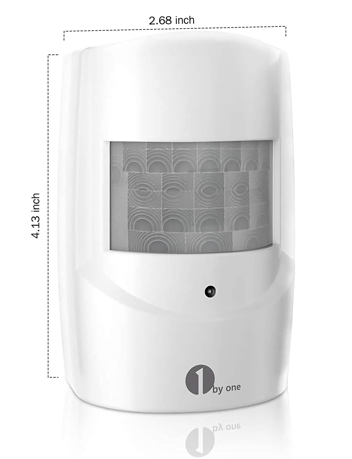 1Byone Motion Sensor Alarm 1000 Ft Range Extra Loud Chimes Home Security Alarm System With 1 Weatherproof Infrared Sensor Protec