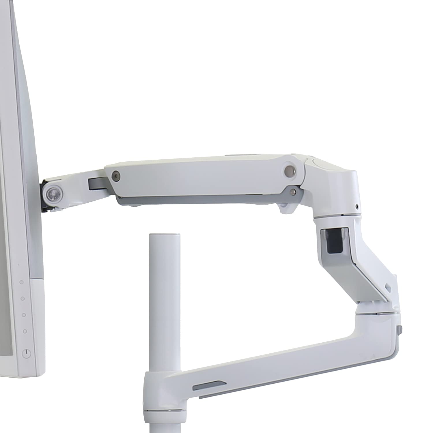 Ergotron � LX Monitor Arm Extension � Add on for LX Desk and LX Wall Monitor Arms, LX Keyboard Arm � White
