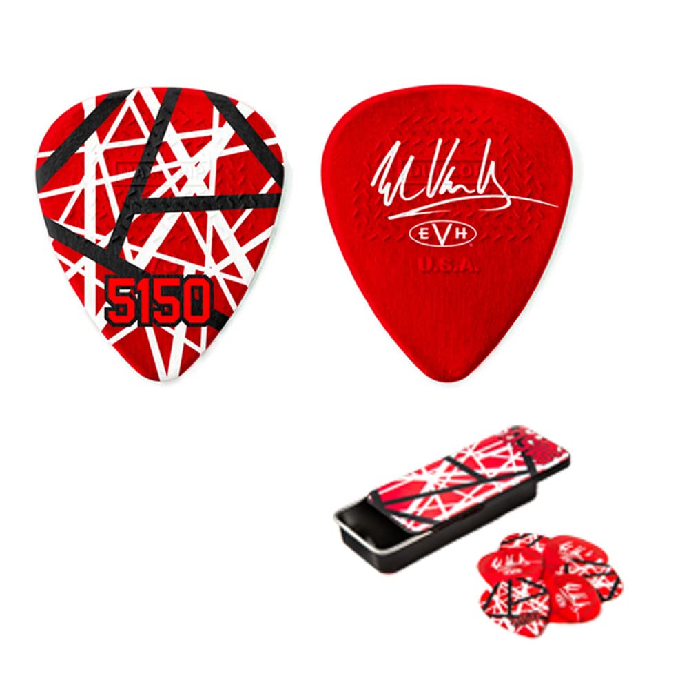 Jim Dunlop Evh 5150 Max Grip Guitar Pick Tin (Evhpt08)