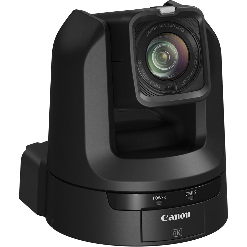 Canon Cr N300 Pro Ptz Camera Bk 20X Optical Zoom Lens, 1 2/3    4K 30P Hybrid Af Sensor, 3G Sdi, Hdmi, Ip, Usb Video Out, Ndi|Hx