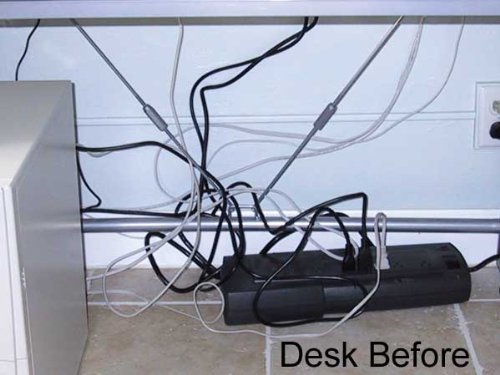 Flexible Polyethylene Wire Loom, 2 Inch Diameter, 7 Feet, Black