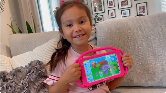 Kids Tablet 7 Inch Toddler Tablet For Kids Wifi Android 32Gb Tablet For Toddlers Kids Tablets Kids Learning Educational App Pre