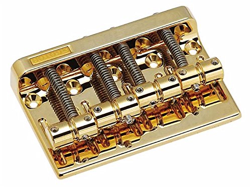Gotoh Bass Bridge Gold w/Screws 2-1/4 Allparts BB-0356-002