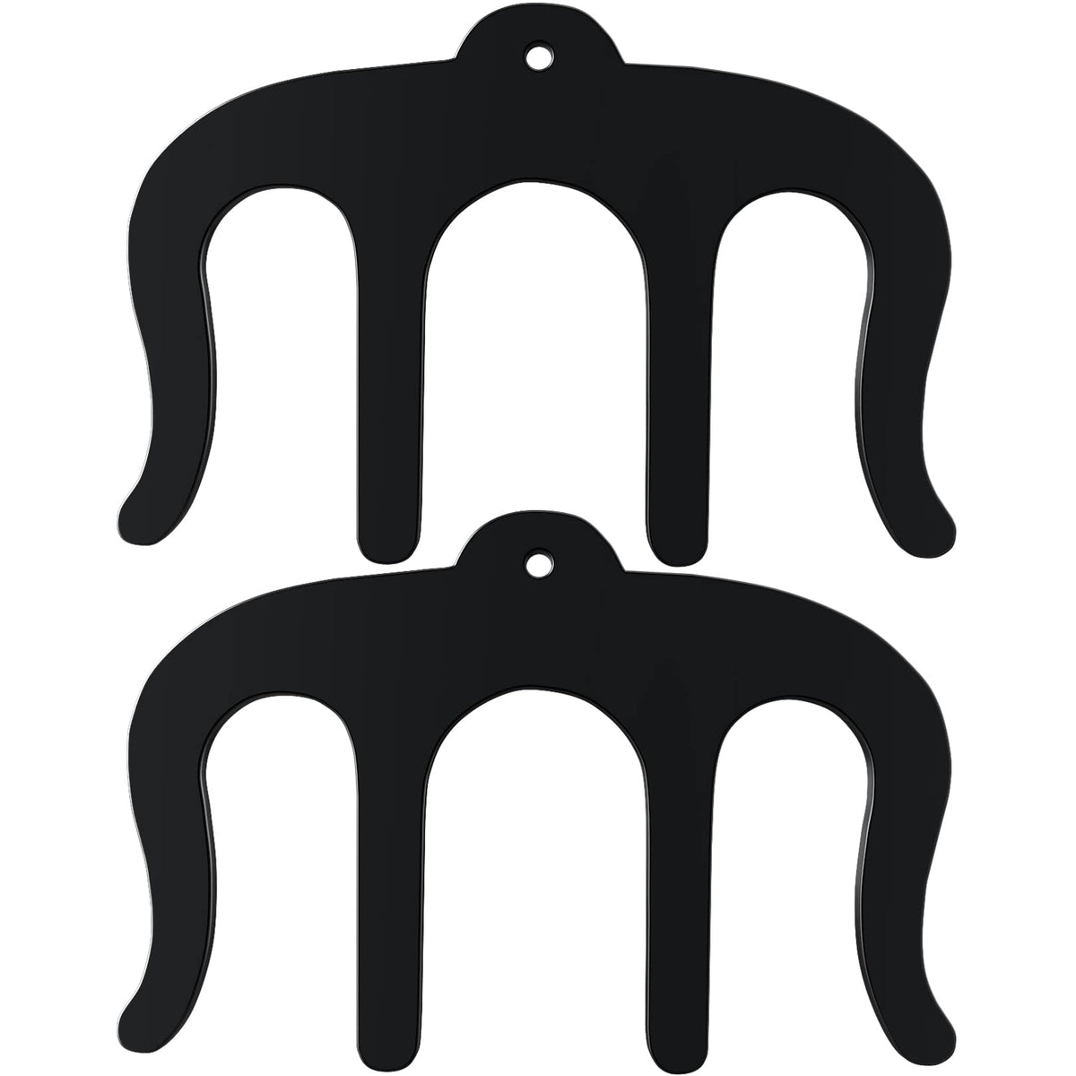 Book Clip Page Holder 2 Pieces Metal Sheet Music Holders For Sheet Music Stands Pianos Book Reading (Black)