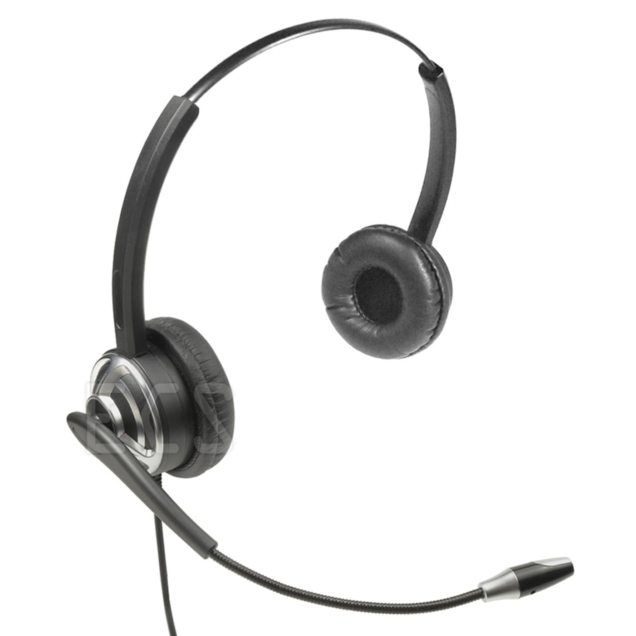 Ecs Wordcommander Usb-C Voice Recognition Headset, Single Ear, Noise-Cancelling Boom Mic, Premium In-Line Sound Card, Pro-Flex W