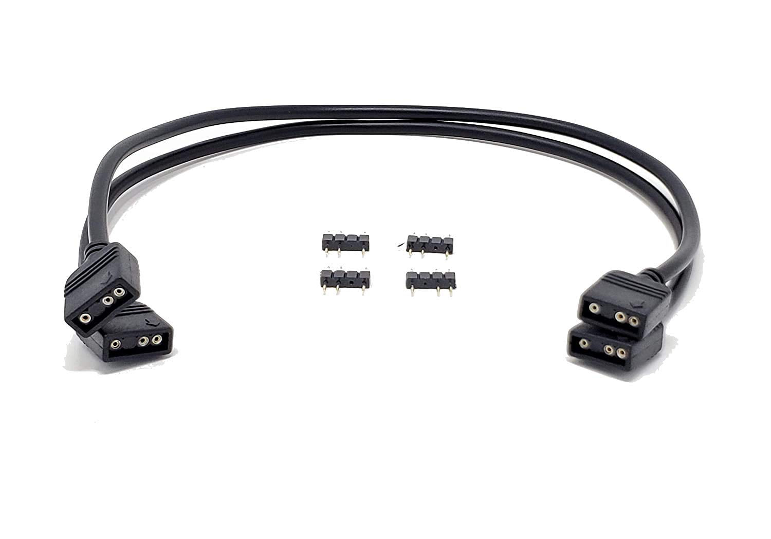 Micro Connectors Addressable Rgb Extension Cable   30Cm/ 2 Pack, Model Number: F04 01Argb30 2P