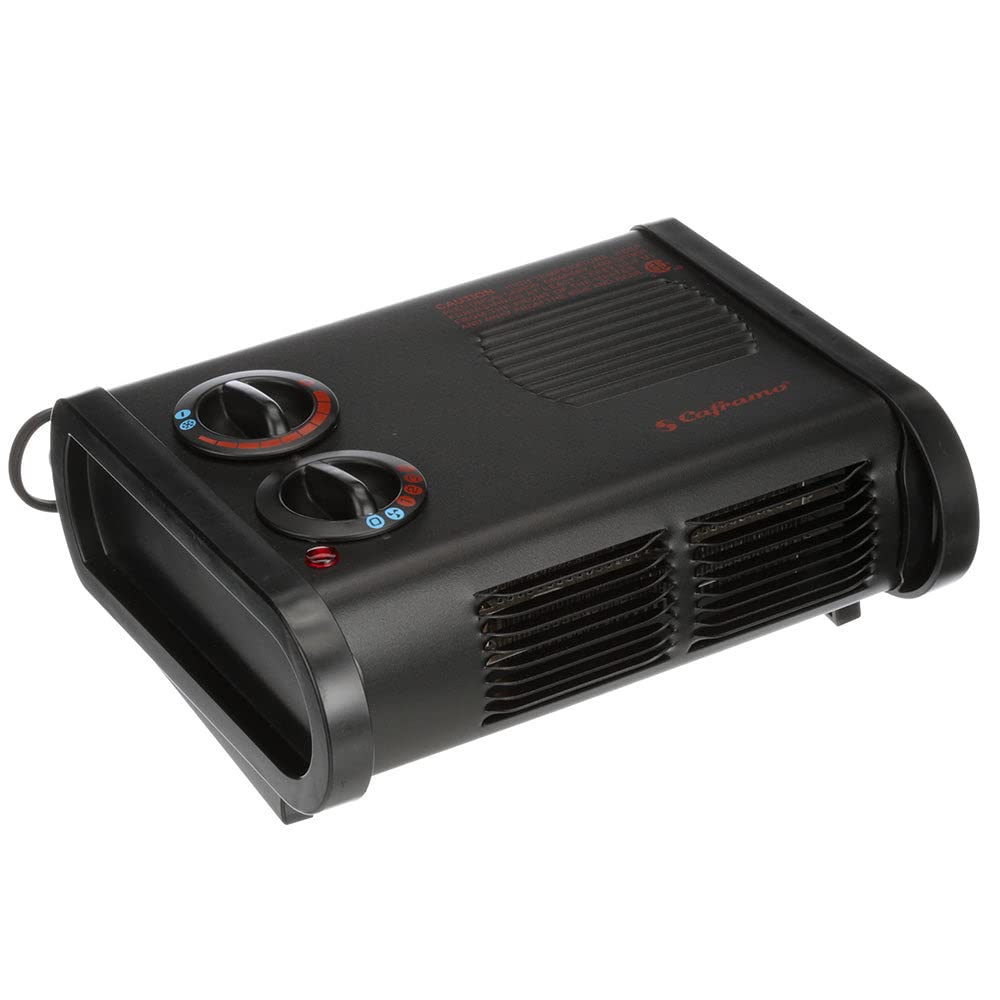Caframo True North Heater. Low Profile, Quiet, Powerful Heater For Work And Home. Black