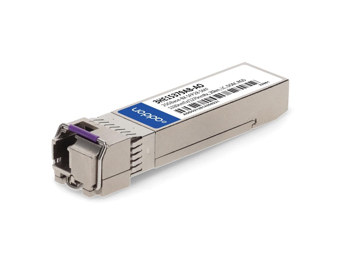 Addon Alcatel-Lucent Nokia 3He15379Ab Compatible Taa Compliant 25Gbase-Bx Sfp28