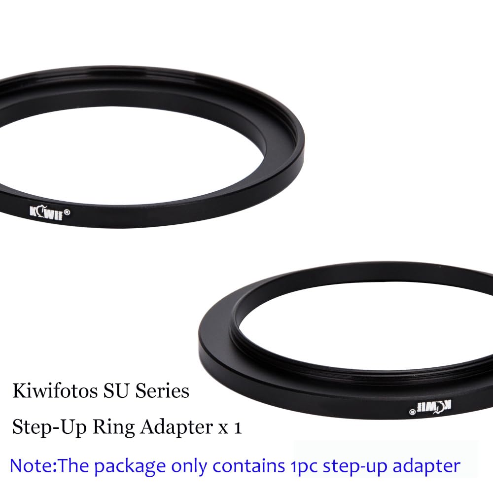 Kiwifotos 43Mm 58Mm Step Up Adapter Ring For Lenses (43Mm Lens To 58Mm Filter, Hood, Lens Converter And Other Accessories)