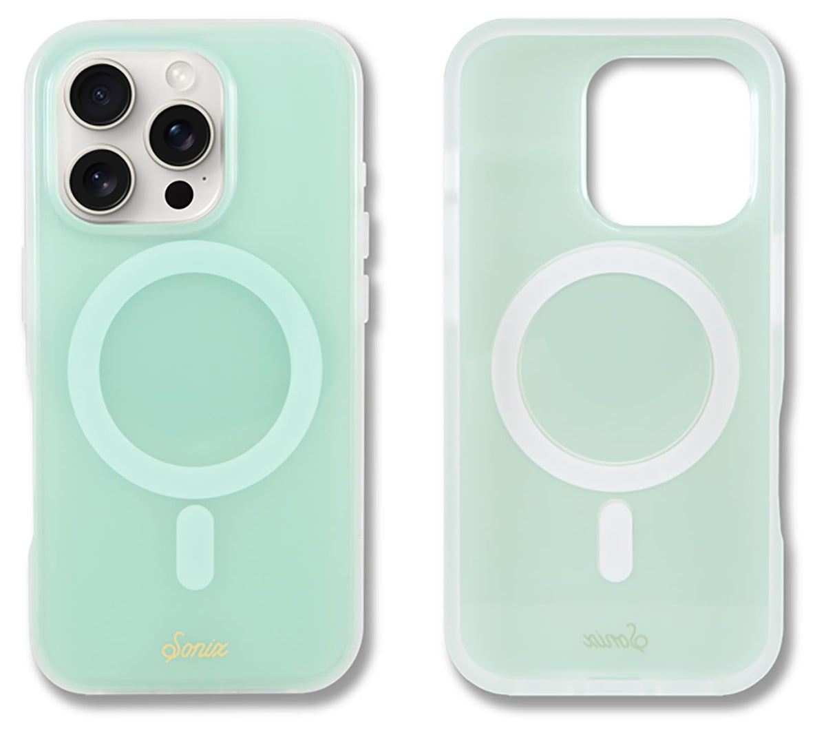Sonix Case For Iphone 16 Pro | Compatible With Magsafe | 10Ft Drop Tested | Jelly Mint