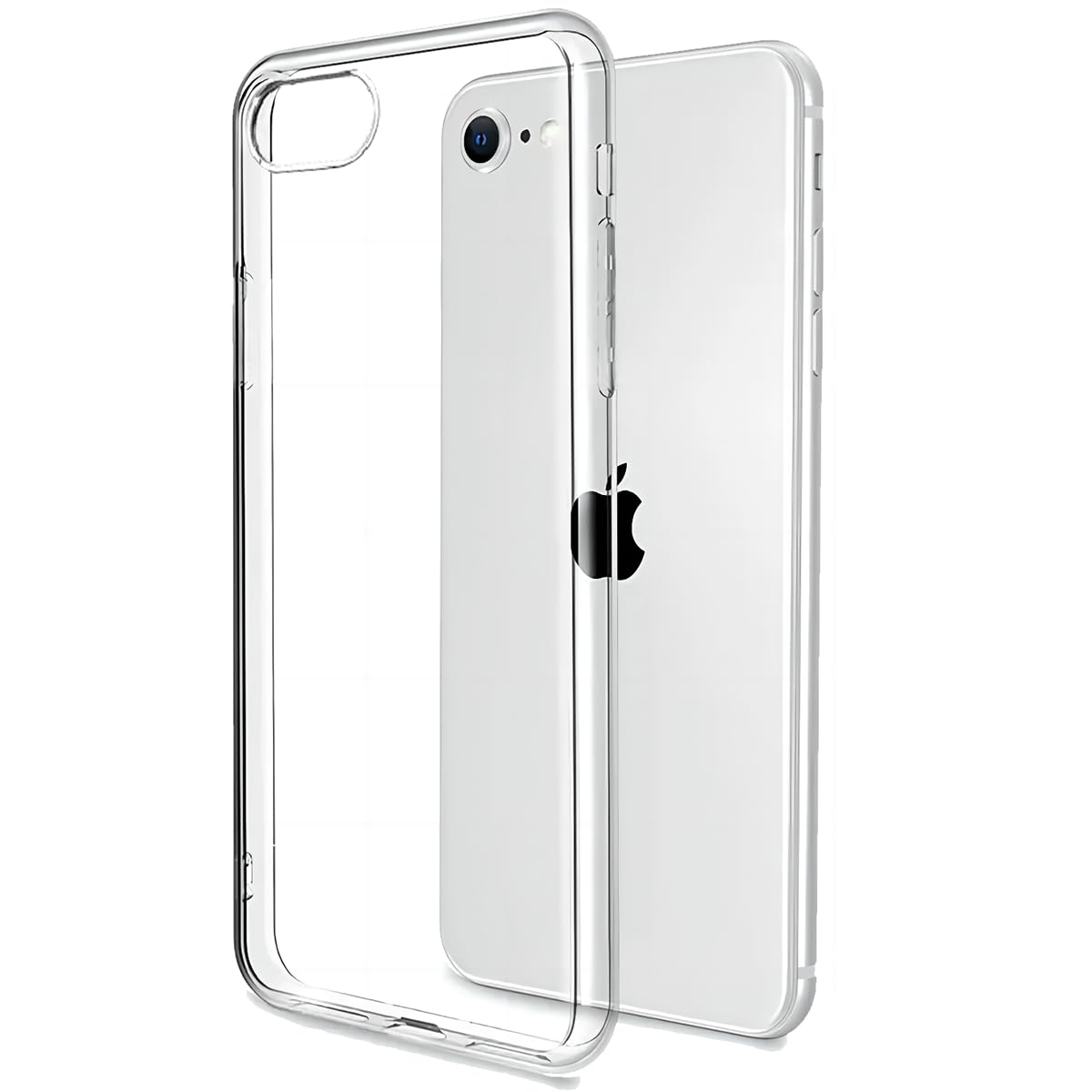 Pinlisheng Clear Case For Iphone Se 3/2 (2022/2020 Edition),Iphone 8/7,Thin Soft Transparent Protective Cover,Iphone Se3/Se2/8/7