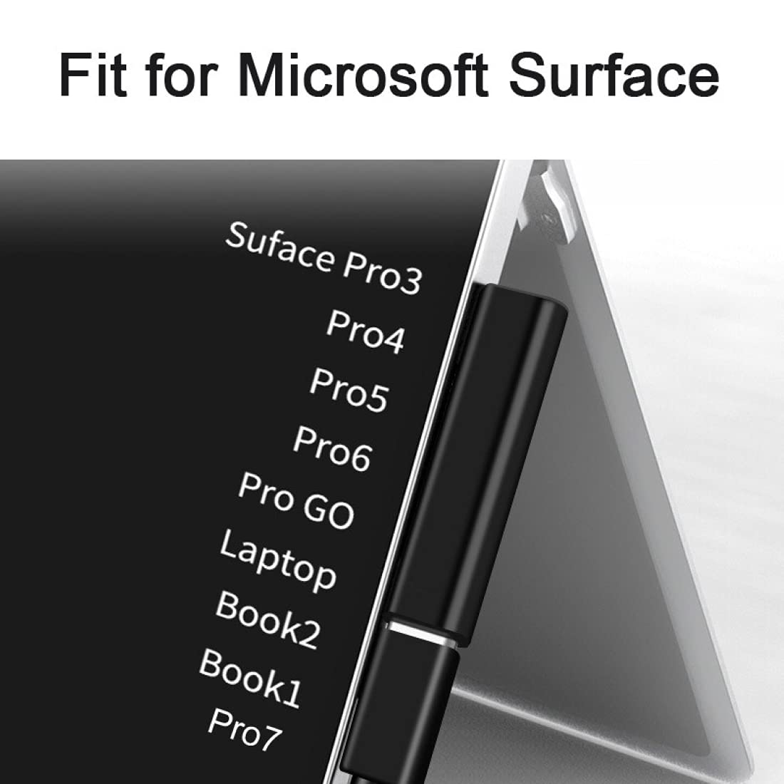 chenyang CY Type C USB C Female to Surface Pro7 Pro6 Pro5 Pro4 Pro X Go Book PD Charge Adapter DC 15V