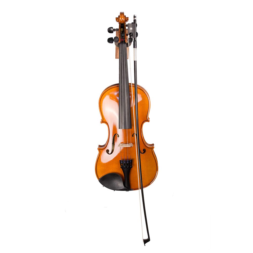 String Swing Violin Hanger Wooden Wall Mount For Home & Studio Cc01V O Hardwood Oak (4 Pack)