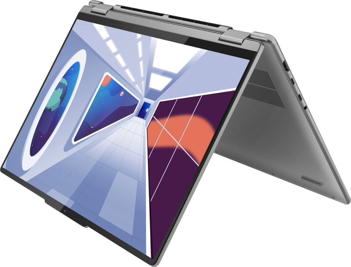 Lenovo Yoga 7 16 Wuxga 2 In 1 Touch Screen Laptop | Amd Ryzen 5 7535U | Amd Radeon 660M Graphics | 8Gb Ram Ddr5| 512Gb Ssd | Bac