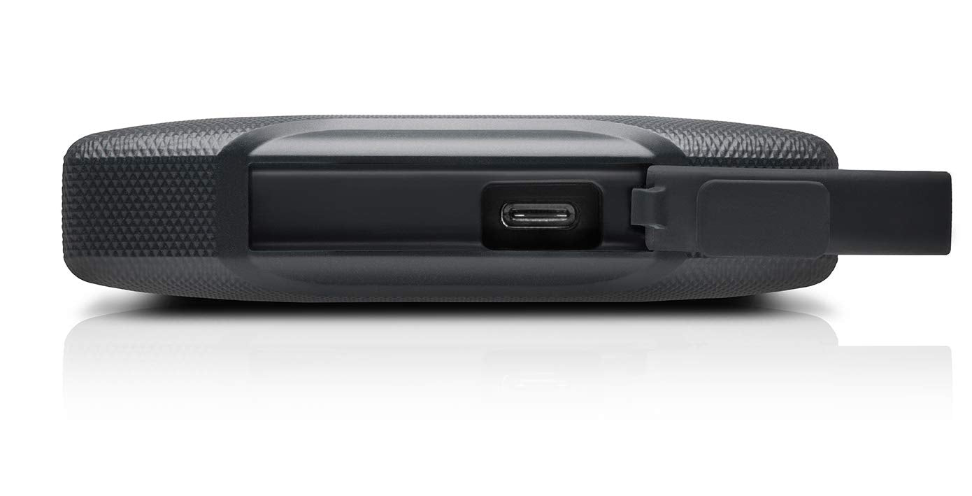 G-Technology 5Tb Armoratd All-Terrain Rugged Portable External Hard Drive - Usb-C, Usb 3.1 Gen 1 - 0G10478-1