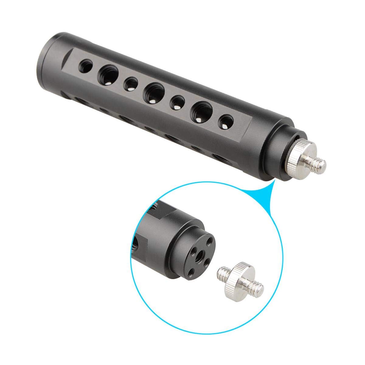 Camvate Aluminum Alloy Camera Handle Grip (Black) Dslr Stabilizer Light Mount For Camera Accessory Mount   0967