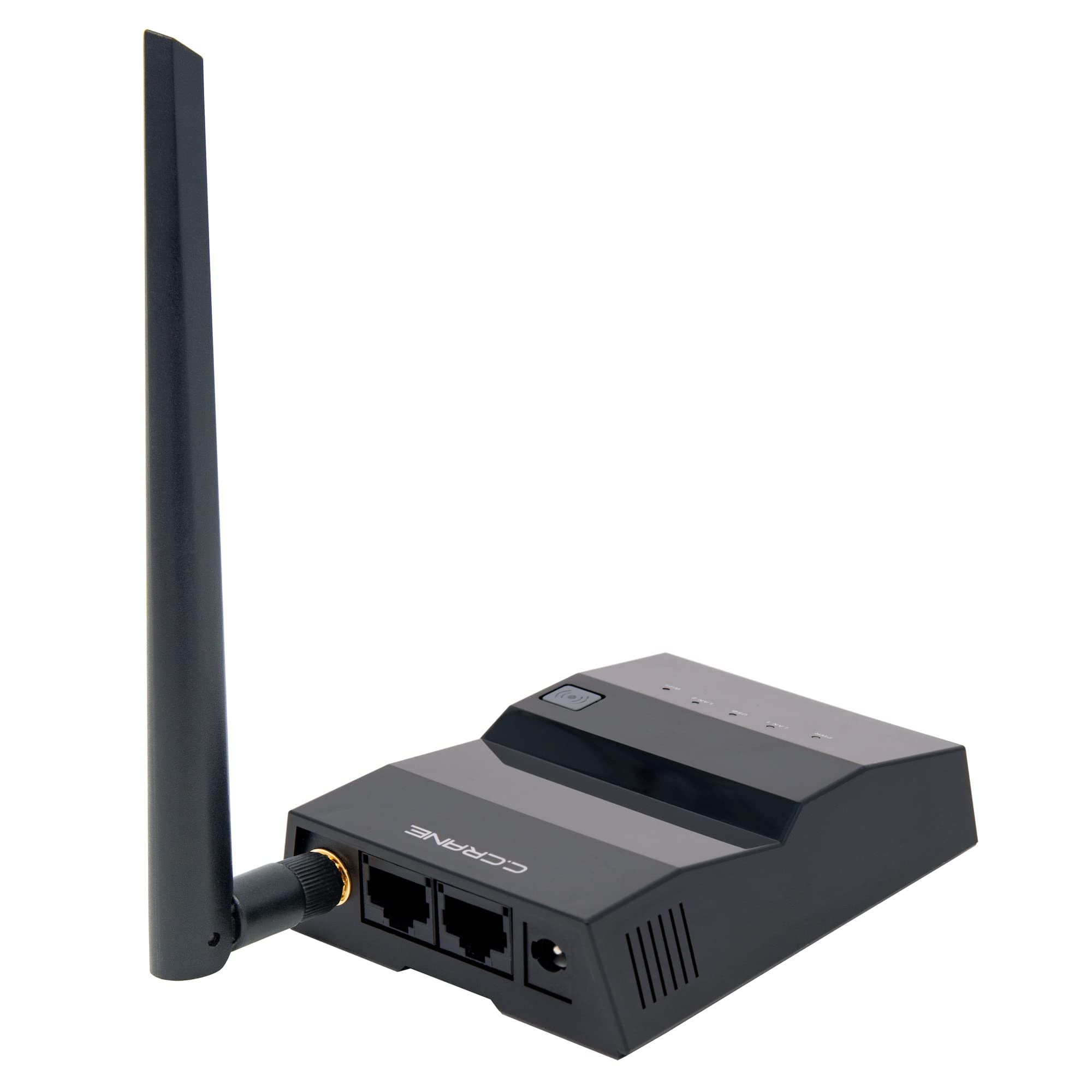 C. Crane Cc Vector Rv Long Range Wifi Repeater System 2.4 Ghz  Extends Distant Wifi To All Devices In Your Rv, Boat Or Big Rig