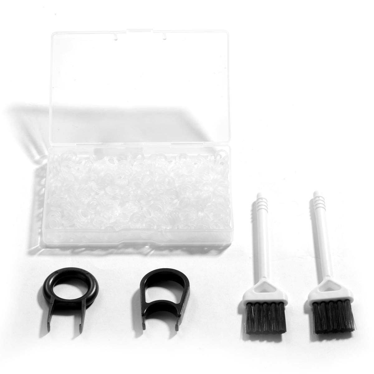 Litorange Silicone 500Pcs 40A Clear Universal O Ring Switch Dampeners Keycap Sealing Gasket Washer (Better Than Rubber) For Cher