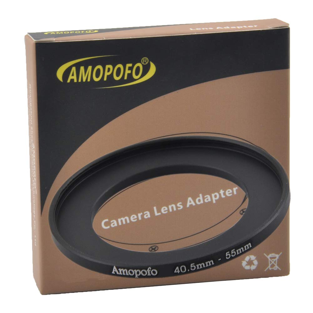 40.5Mm To 55Mm Camera Filter Ring/40.5Mm To 55Mm Step Up Ring Filter Adapter For 55Mm Uv, Nd, Cpl Filter,Metal Step Up Ring