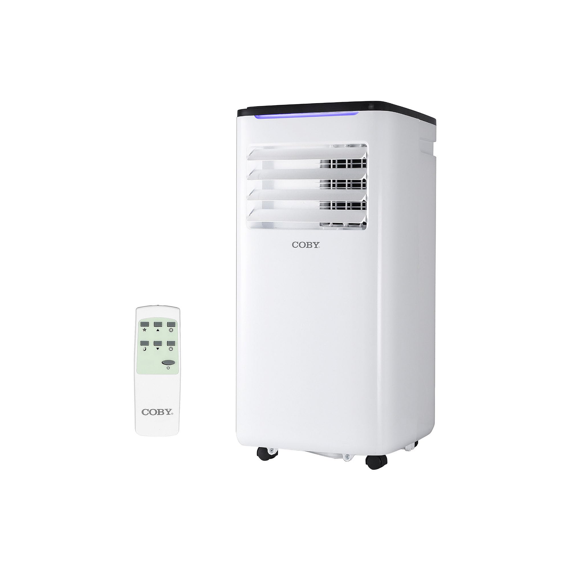 Coby Cbpac650 3 In 1 Ac Unit, Dehumidifier & Fan, 12,000 Portable Air Conditioner, 9000 Btu, White