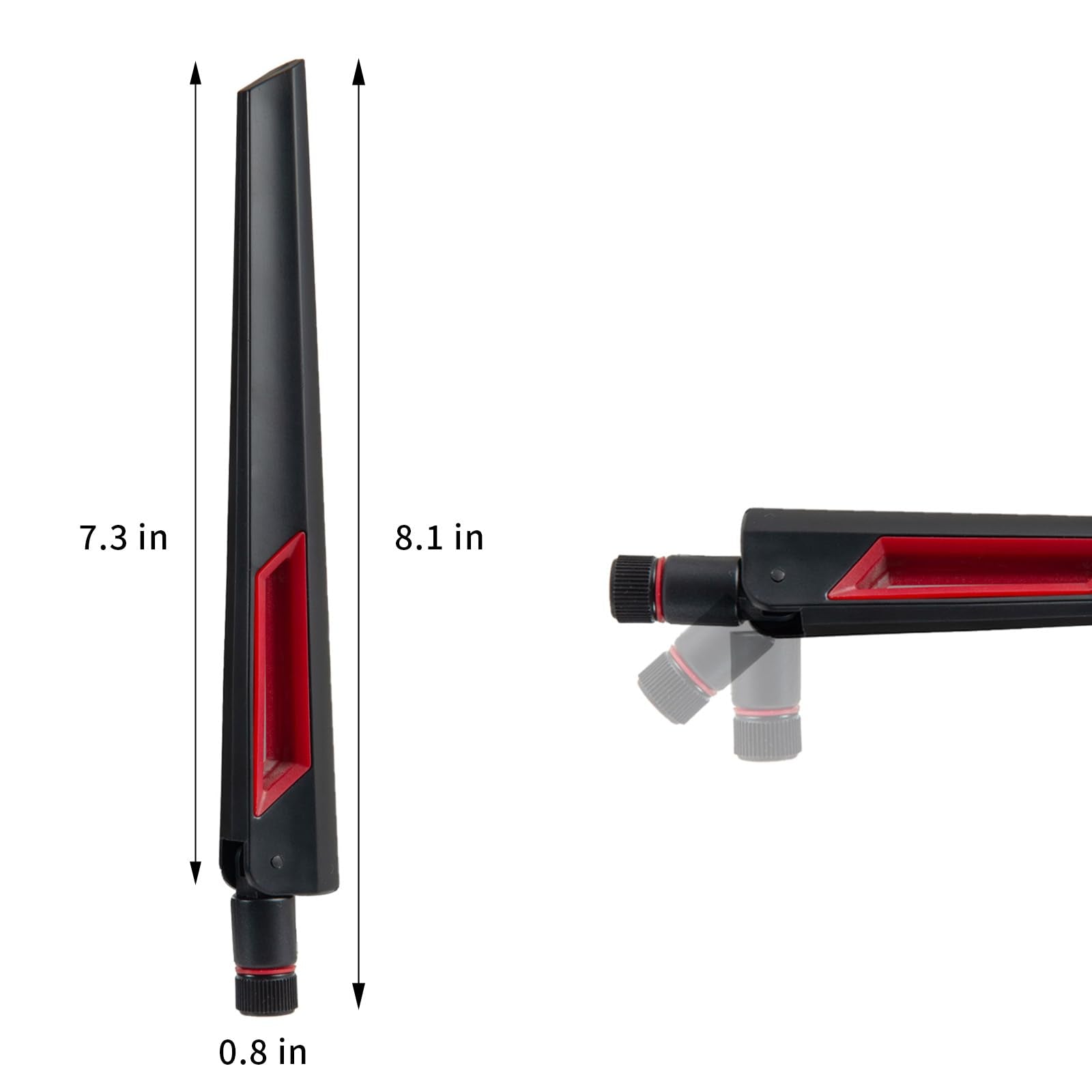 Wifi 6 6E Tri Band 2.4Ghz/5Ghz/6E 9Dbi Omnidirectional Wifi Antenna For Pc Desktop Computer Pci E Wifi Network Wifi 6E Card Usb