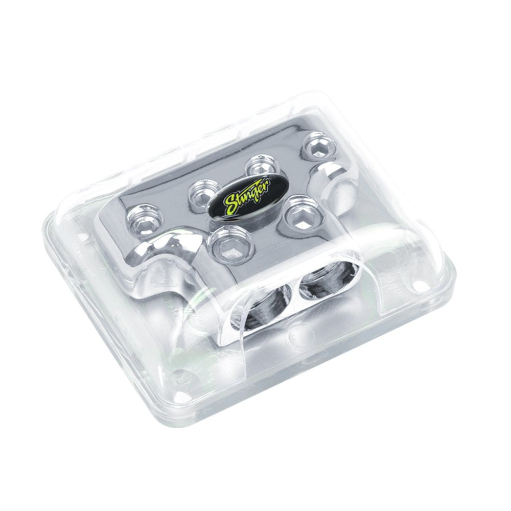 Stinger SPD513 PRO Series Power or Ground Distribution Block with ShocKrome Finish