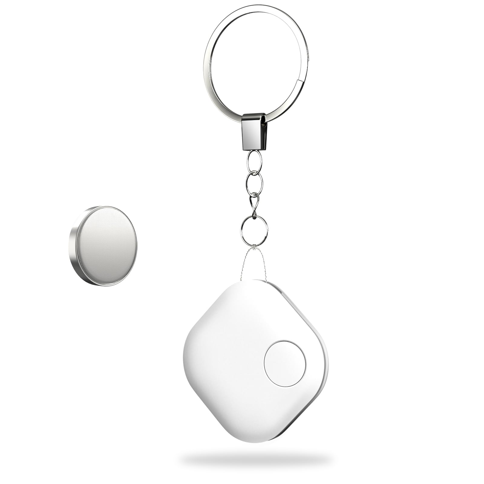 Key Finder, Item Finder Works With Apple Find My (Ios Only), Bluetooth Tracker With Key Chain, Replaceable Battery, Privacy Prot