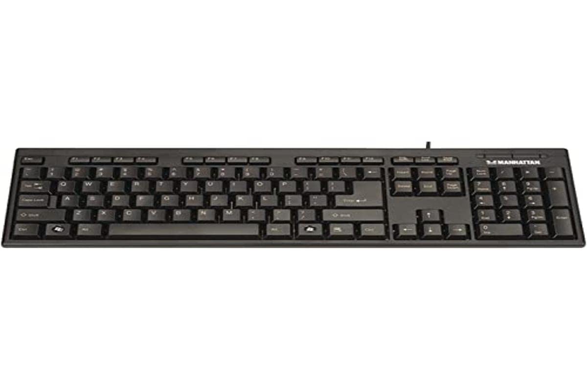 Manhattan Enhanced Keyboard (175708), Black