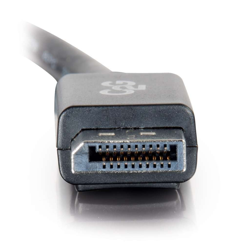 C2G Display Port Cable, 8K, Male To Male, Black, 6 Feet (1.82 Meters), Cables To Go 54401