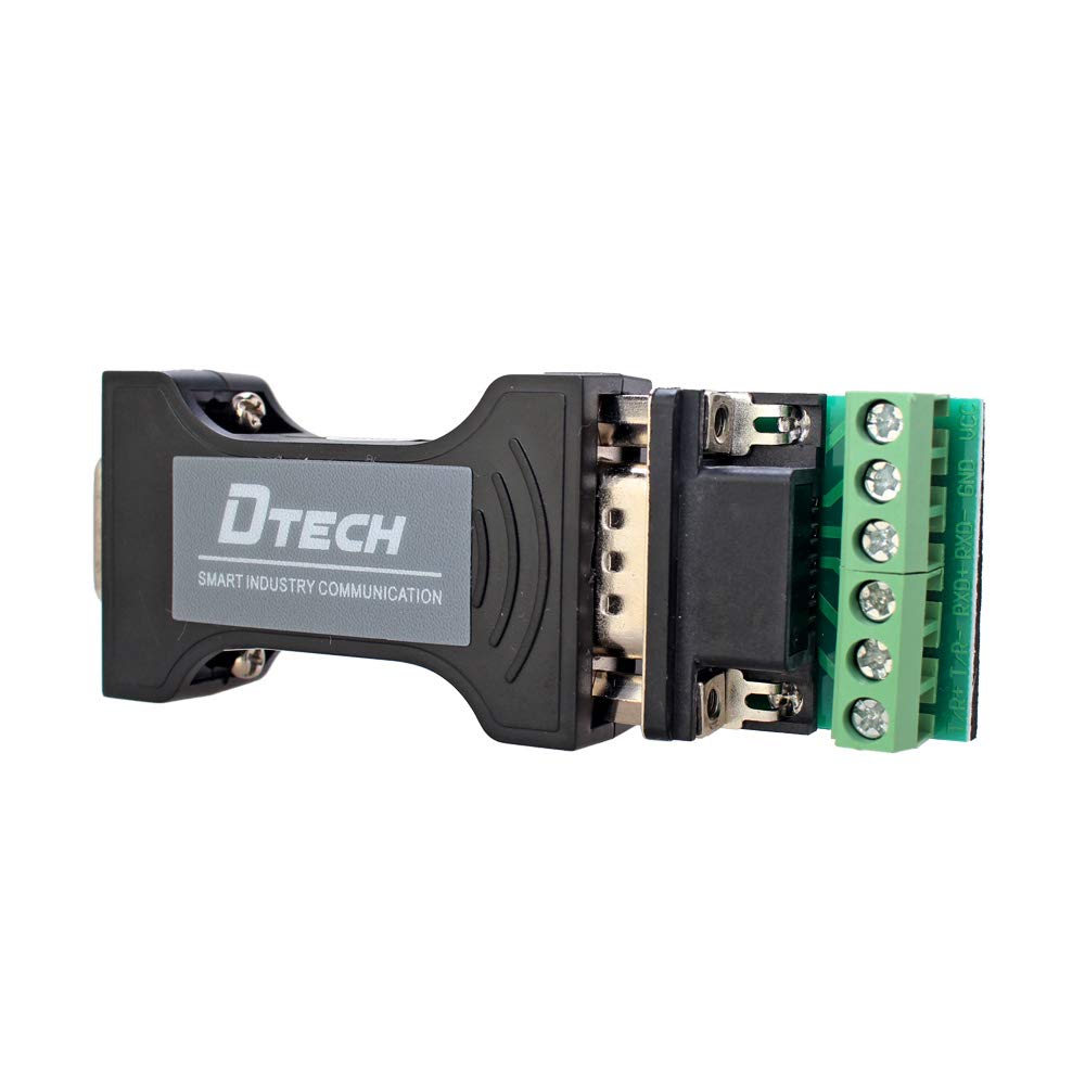 DTECH RS232 to RS485 / RS422 Serial Communication Data Converter Adapter Mini-Size