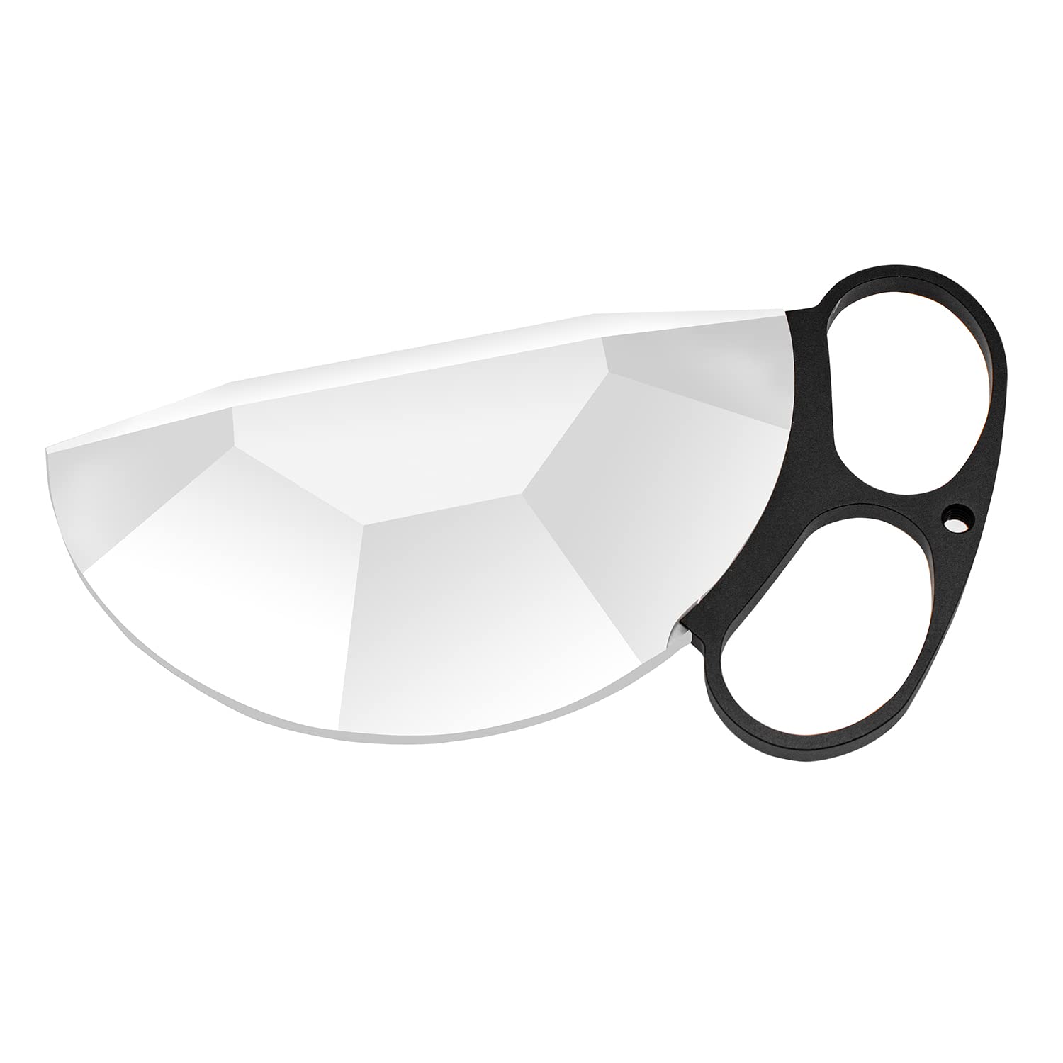 Kogjaers Handheld Kaleidoscope Prism 150Mm Half Circle Lens Filter For Fractal Photography In Photography Creation With Repetiti