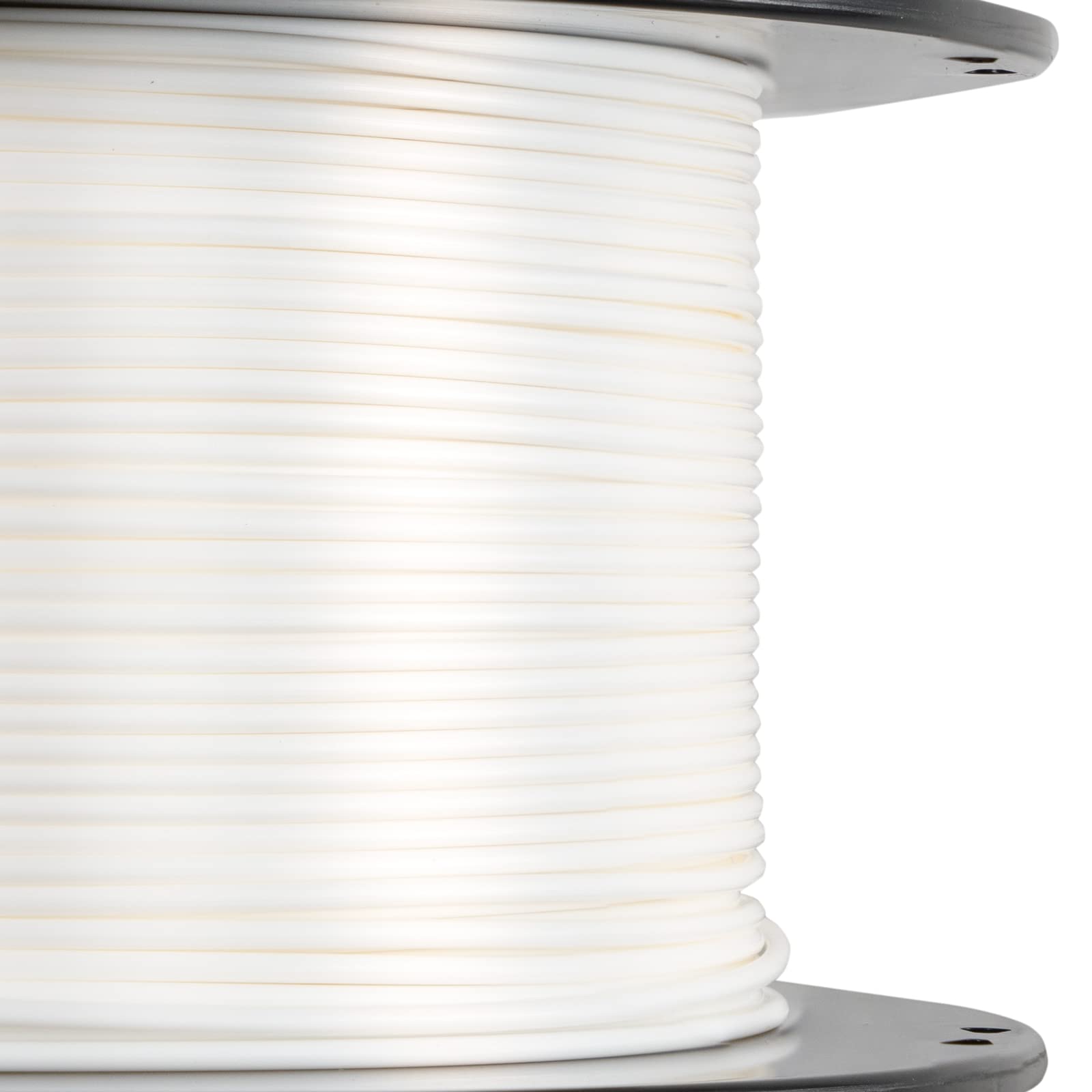 Hatchbox Metallic Finish Pla 3D Printer Filament, Dimensional Accuracy +/  0.03 Mm, 1 Kg Spool, 1.75 Mm, White