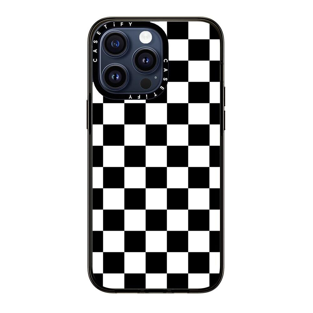 Casetify Compact Iphone 15 Pro Max Case [2X Military Grade Drop Tested / 4Ft Drop Protection]   Aesthetic Prints   Black White C