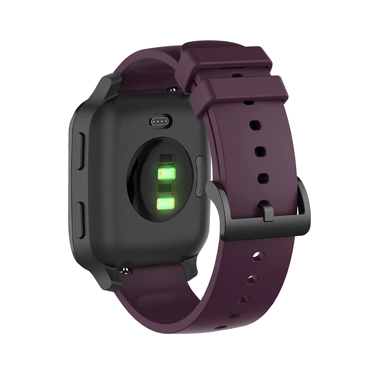 Tencloud Band Compatible With Amazfit Active 2 Active Gtr Mini Smart Watch Bands Silicone Wristbands (Navy,Black,Purple,White,Pi