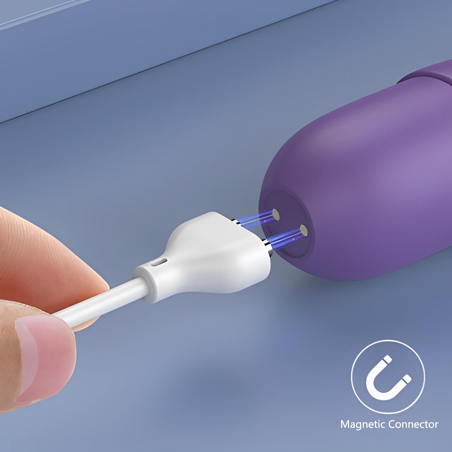 Yikaien Magnetic Usb Dc Charger Cable, 2.7Ft Replacement Charging Cord For Rechargeable Toys, Massagers, Electric Toothbrushes,C