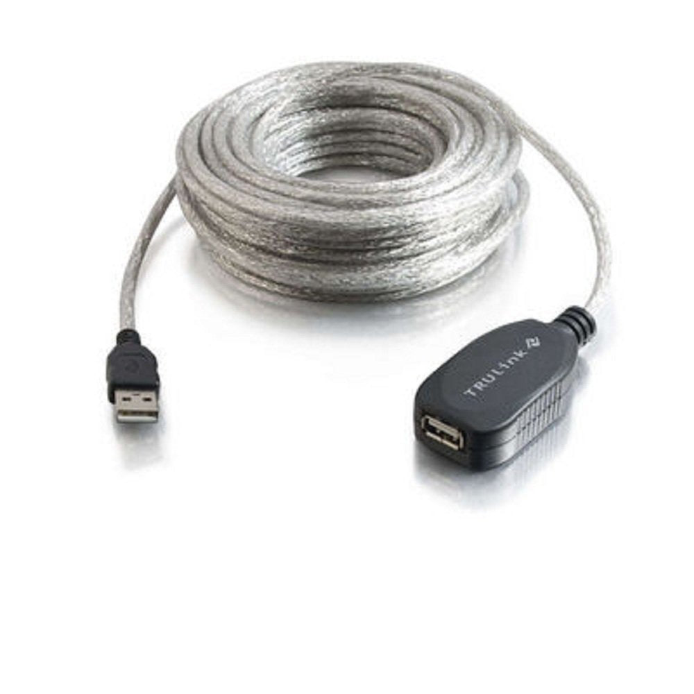C2G Usb Long Extension Cable, Usb Cable, Usb A To A Cable, White, 39.40 Feet (12 Meters), Cables To Go 39000