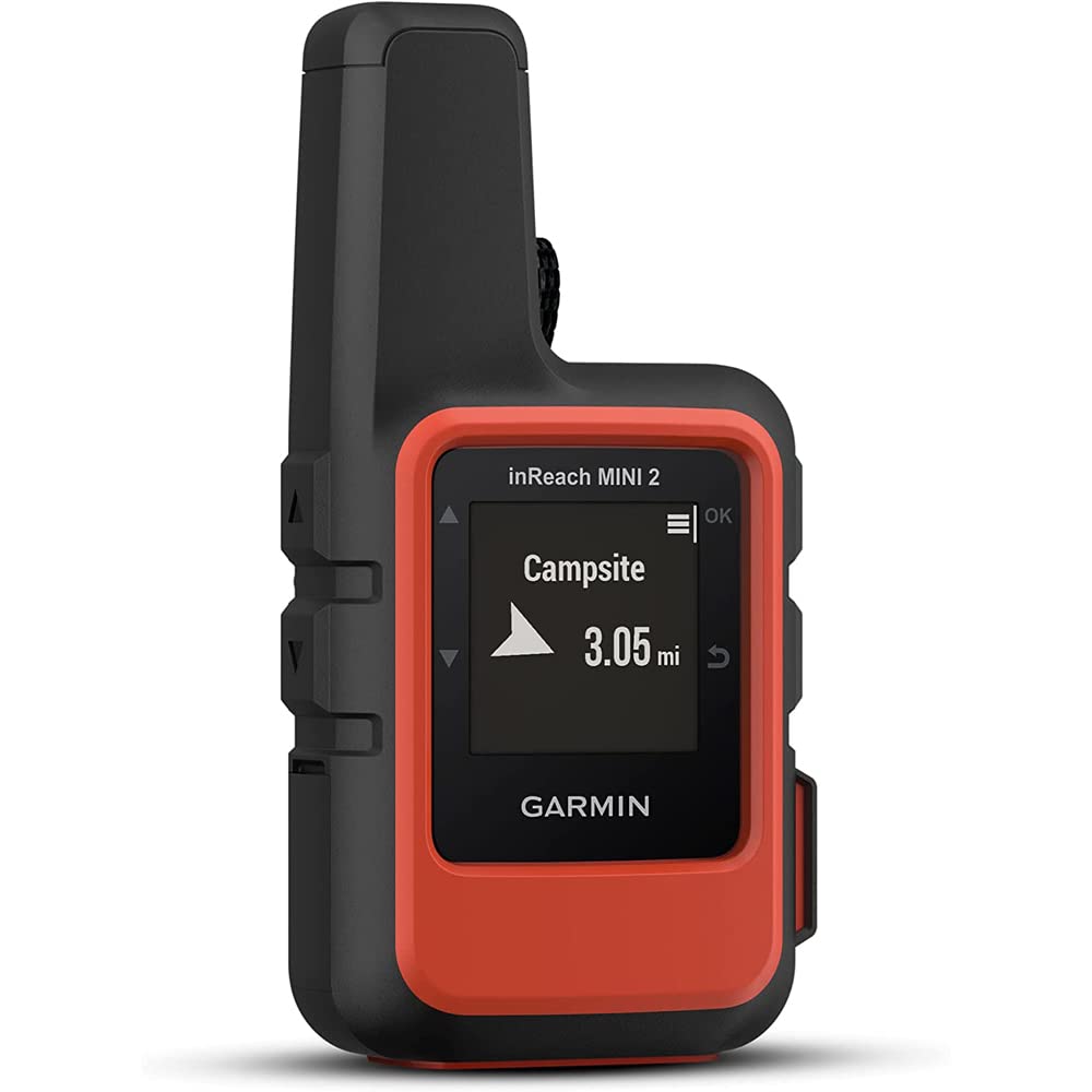 Garmin 010-02602-00 Inreach Mini 2 Portable Satellite Communicator/Gps Navigator, Flame Red Bundle With 2 Yr Premium Extended Se