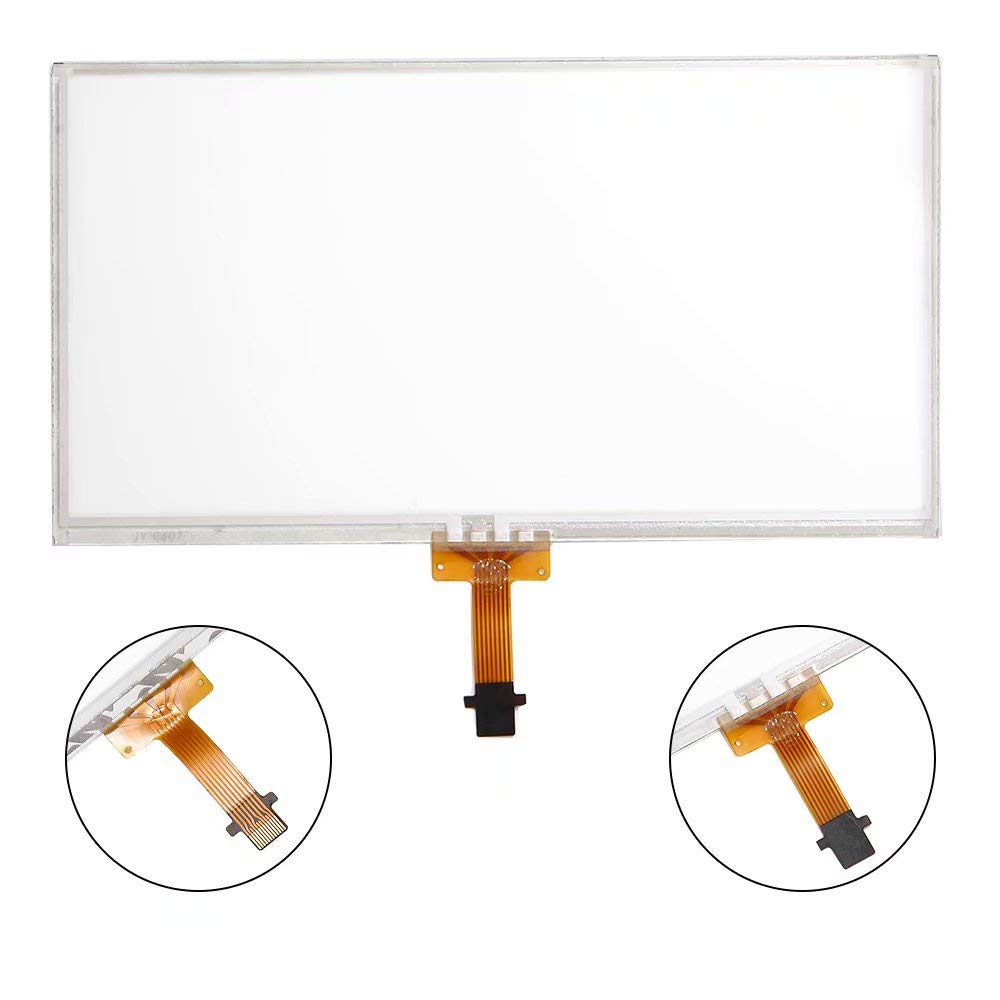 Paddsun 6.1'' Touch Screen Digitizer Glass Panel Fit For 2014 2016 Toyota Corolla Camry Rav4 Prius C Navigation Radio Monitor Cl