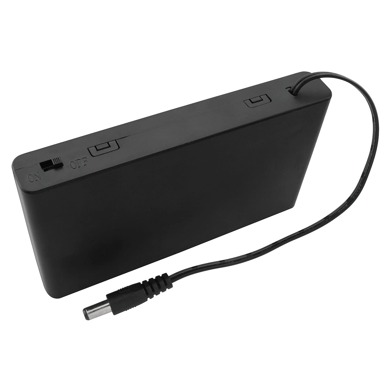 Zzlzx 1Pc Male Connector 8 Cell Battery Box Socket Connector, 8X1.5V 12V Dc Battery Holder Case Box Male Connector With Wired On