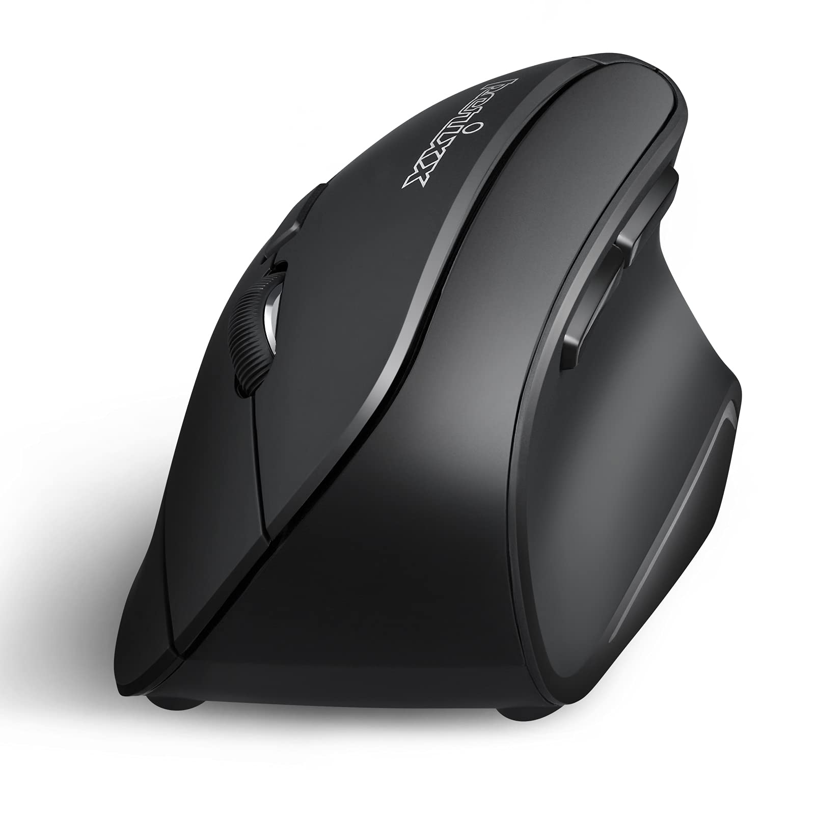 Perixx Perimice 804 Bluetooth Vertical Mouse, Bluetooth Connection For Windows And Android System, Works Without Usb Receiver, B