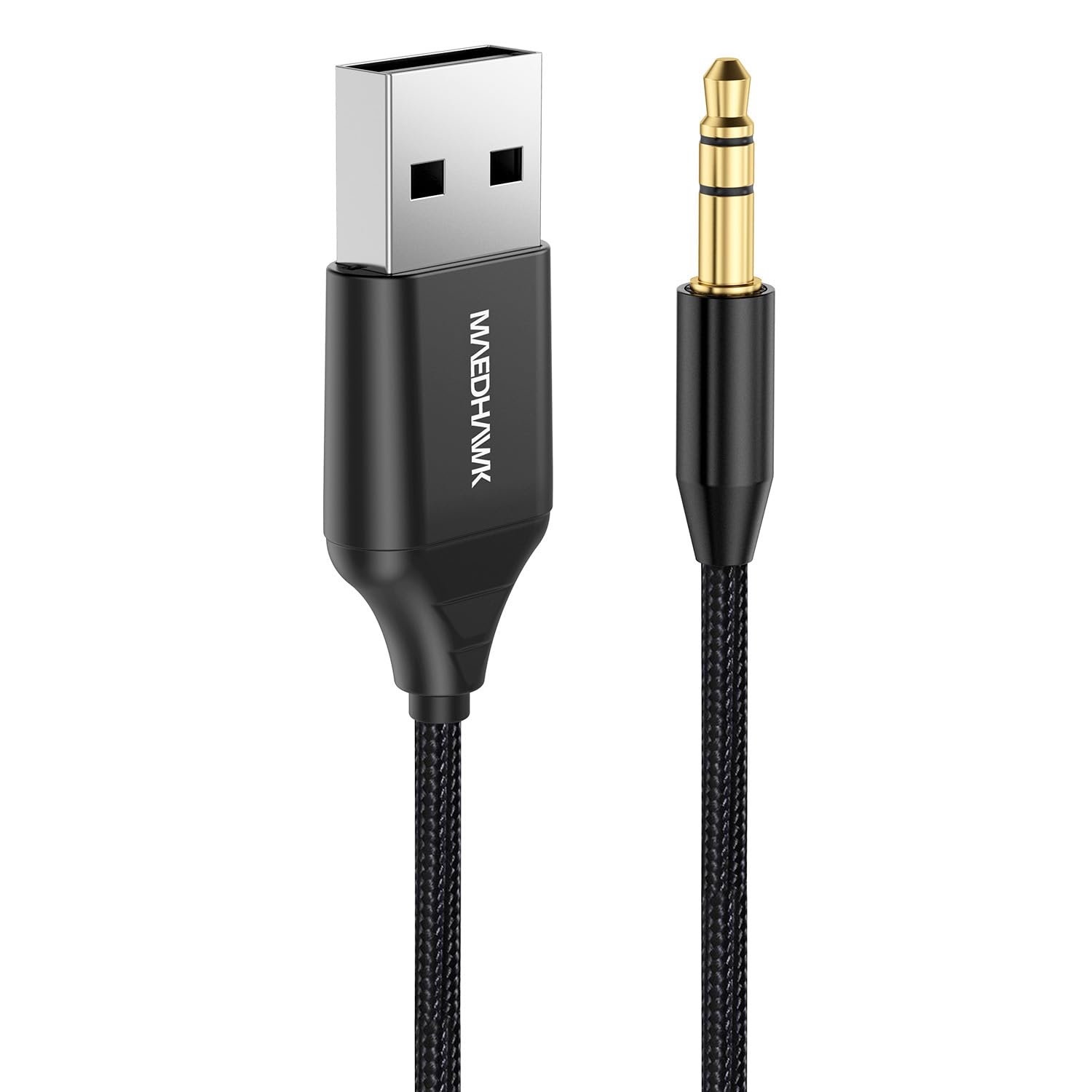 Maedhawk Aux To Bluetooth Receiver For Car, Bluetooth Aux Adapter With Usb To 3.5Mm Audio Jack Kit Bt5.3 For Car Stereo Home Speakers Music Streaming Hands Free Calling, A2Dp