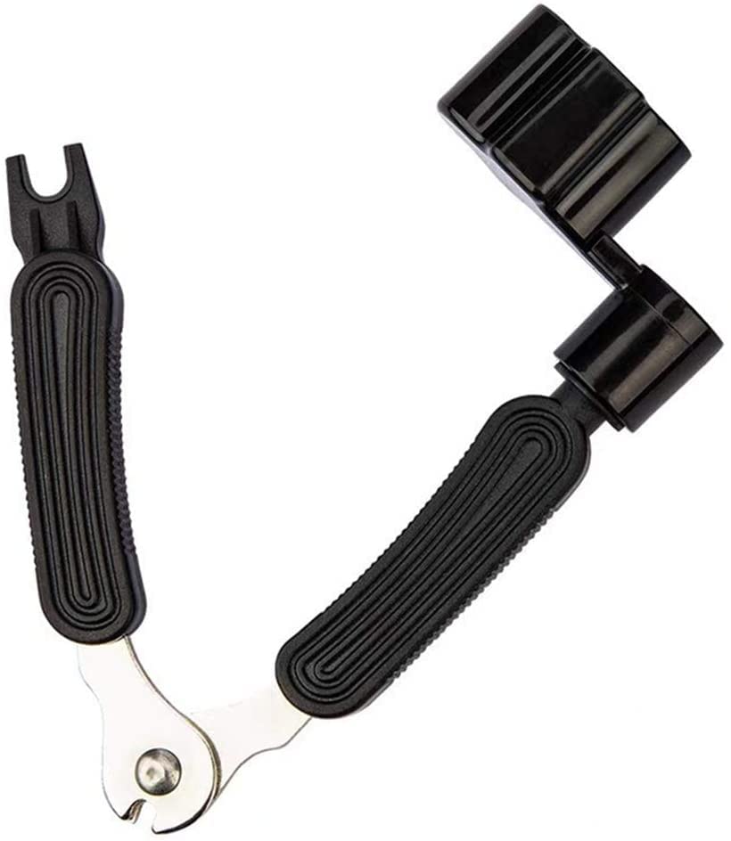 Cc Caihong Guitar String Winder Cutter And Bridge Pin Puller, 3 In 1 Multifunctional Guitar Maintenance Tool Guitar Accessories 