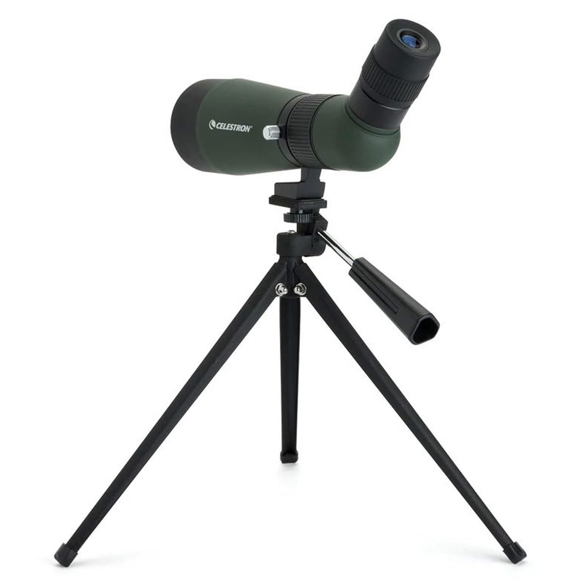Celestron - Landscout 60Mm Angled Spotting Scope - Fully Coated Optics - 12-36X Zoom Eyepiece - Rubber Armored - Tabletop Tripod